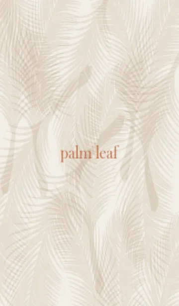 [LINE着せ替え] palm leaf 13の画像1