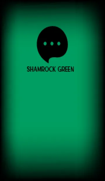[LINE着せ替え] Black & Shamrock  Green Theme V4 (JP)の画像1
