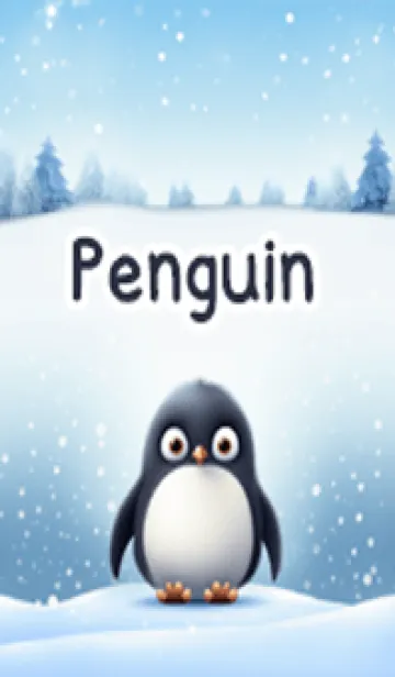[LINE着せ替え] Chill Penguinの画像1