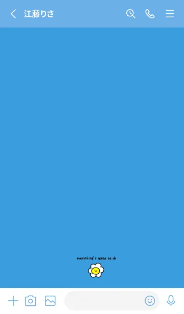 [LINE着せ替え] everything's gonna be ok.*の画像2