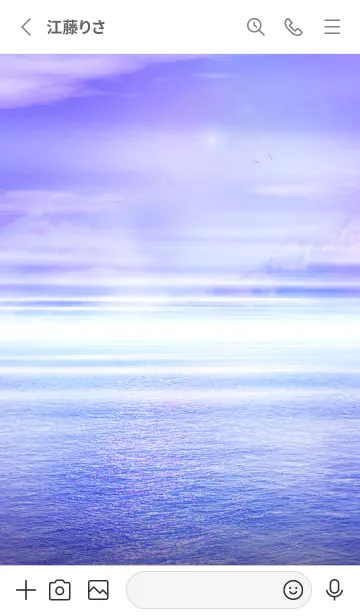 [LINE着せ替え] *Nostalgic sea*の画像2