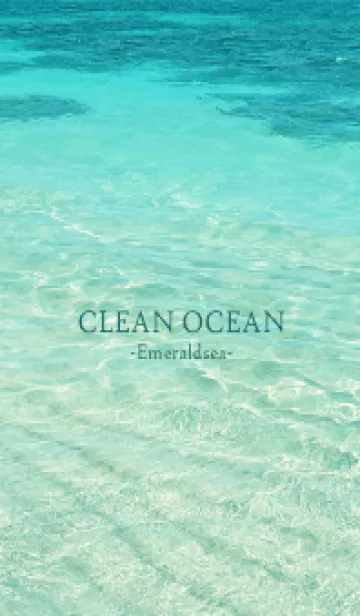[LINE着せ替え] CLEAN OCEAN Emerald sea - HAWAII 6の画像1