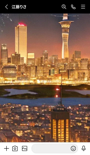 [LINE着せ替え] 夏夜のカケラ#HK17。の画像2