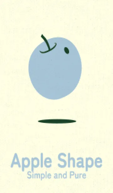 [LINE着せ替え] りんご型のきせかえ 小鴨色の画像1