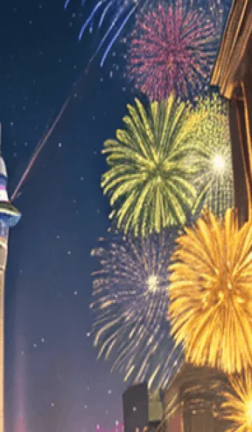 [LINE着せ替え] 夏夜のカケラ#HL06。の画像1