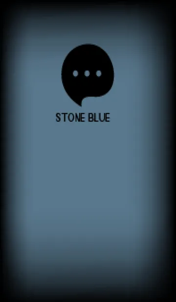 [LINE着せ替え] Black & Stone Blue Theme V4 (JP)の画像1