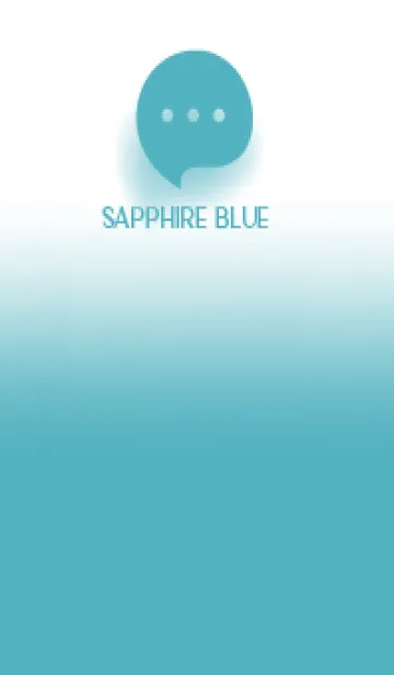 Sapphire Blue & White Theme V.4 (JP)の着せ替えメイン画像