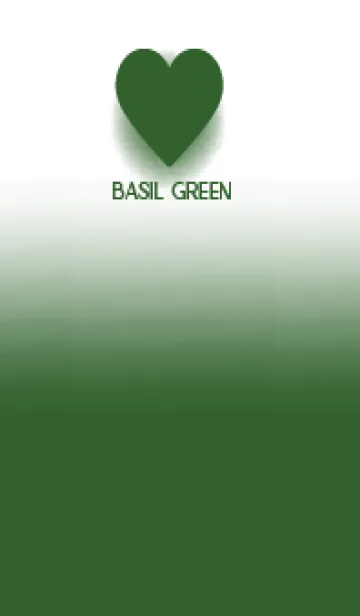 [LINE着せ替え] Basil Green & White Theme V.5 (JP)の画像1