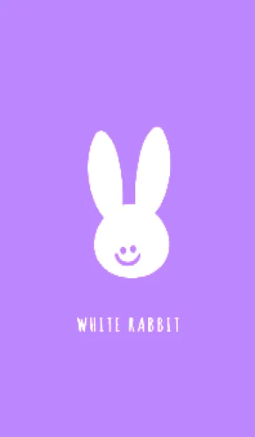 [LINE着せ替え] ホワイト ラビット 188の画像1