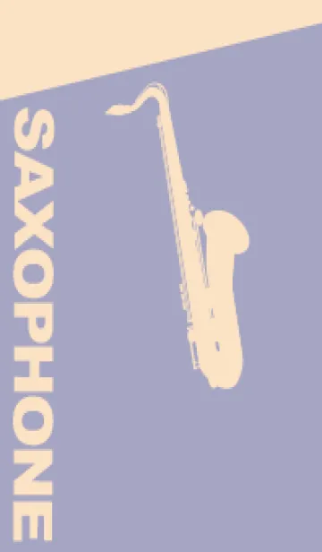 [LINE着せ替え] Saxophone CLR 藤鼠の画像1