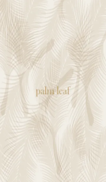 [LINE着せ替え] palm leaf 14の画像1