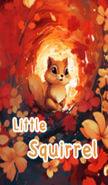[LINE着せ替え] Little Squirrelsの画像1