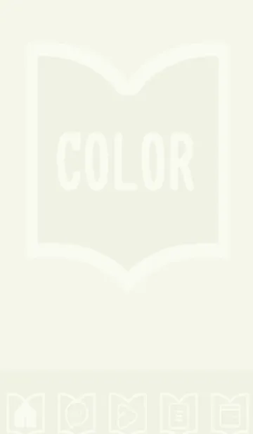 [LINE着せ替え] green color Q63の画像1