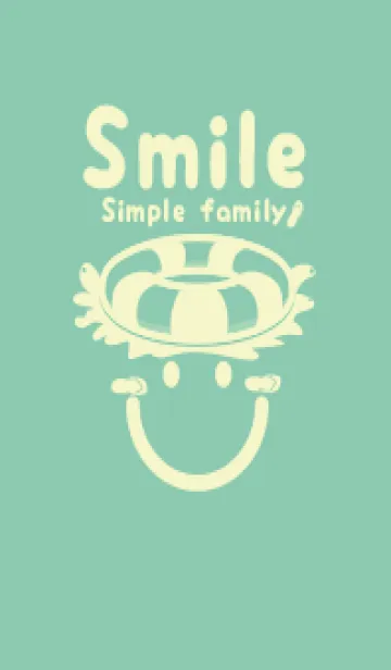 [LINE着せ替え] スマイル＆サマー ディープアクアの画像1