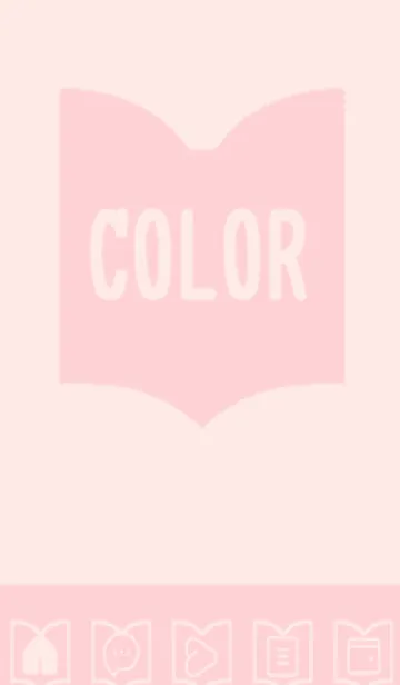 [LINE着せ替え] pink color Q32の画像1