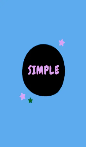 [LINE着せ替え] シンプル カラー スター 92の画像1