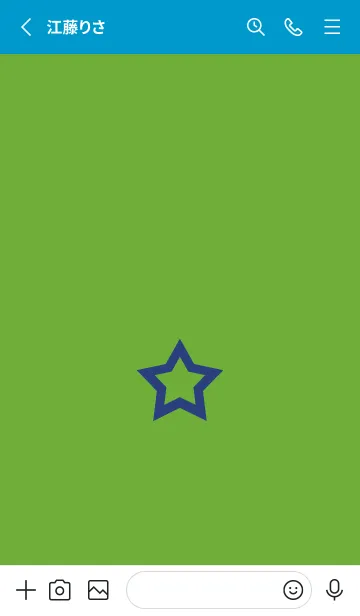 [LINE着せ替え] シンプル ロック スター 128の画像2