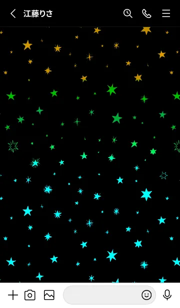 [LINE着せ替え] ミニ スターズ _156の画像2