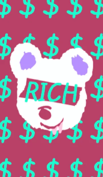 [LINE着せ替え] リッチ ベア 5の画像1