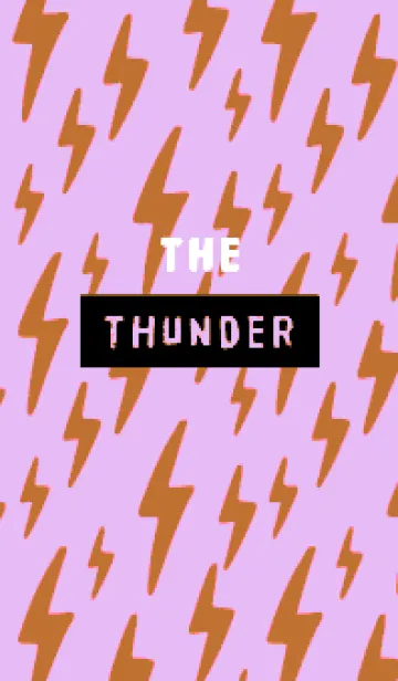 [LINE着せ替え] ザ サンダー 256の画像1