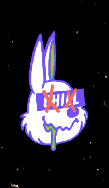 [LINE着せ替え] チル ラビット 56の画像1