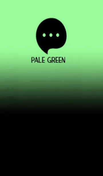 [LINE着せ替え] Black & Pale Green Theme V.4 (JP)の画像1