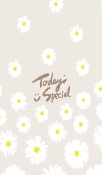 [LINE着せ替え] 白いデイジー舞う16の画像1