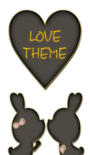 [LINE着せ替え] Enamel Pin LOVE THEME 100の画像1