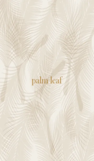 [LINE着せ替え] palm leaf 15の画像1