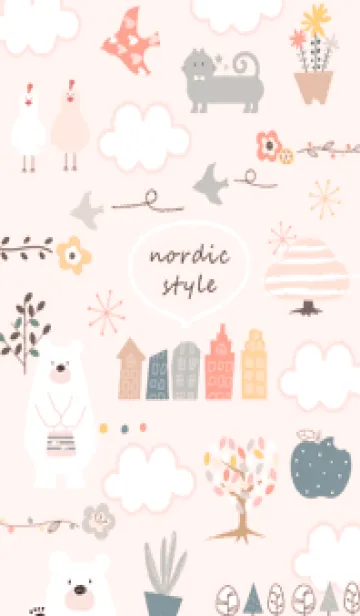 [LINE着せ替え] おしゃれ気分♡babypink09_1の画像1