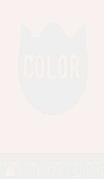 [LINE着せ替え] beige color R31の画像1