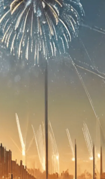 [LINE着せ替え] 夏夜のカケラ#HM028。の画像1