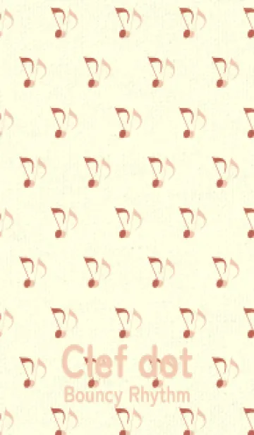 [LINE着せ替え] Clef dot テラコッタの画像1