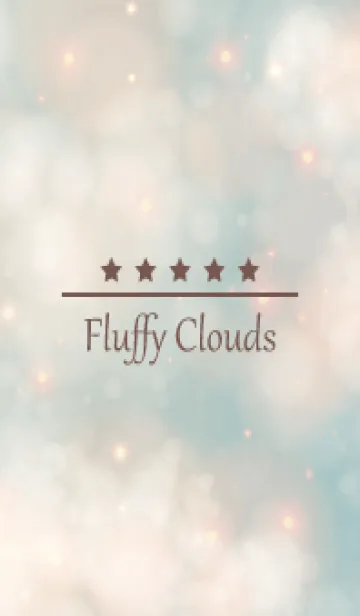 [LINE着せ替え] Fluffy Clouds RETRO - MEKYM 5の画像1