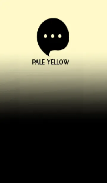 [LINE着せ替え] Black & Pale Yellow Theme V.4 (JP)の画像1