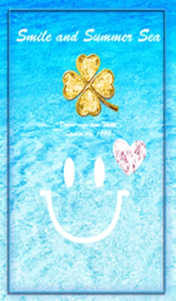 [LINE着せ替え] 夏の海 運気UP！！✨Smile Summer Sea♡3の画像1