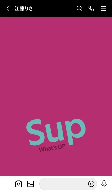 [LINE着せ替え] Sup 300の画像2