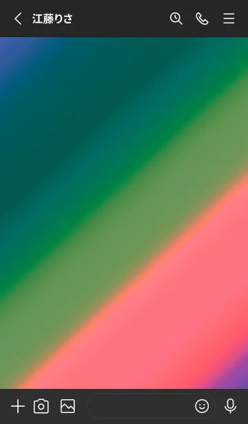 [LINE着せ替え] シンプル スター グラデーション 49の画像2