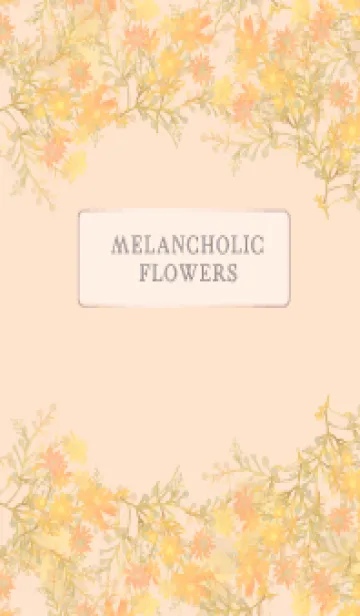 [LINE着せ替え] Melancholic Flowers 34の画像1