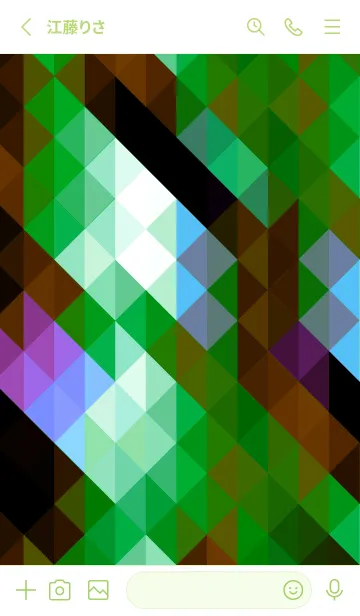 [LINE着せ替え] ジオメトリック 402の画像2