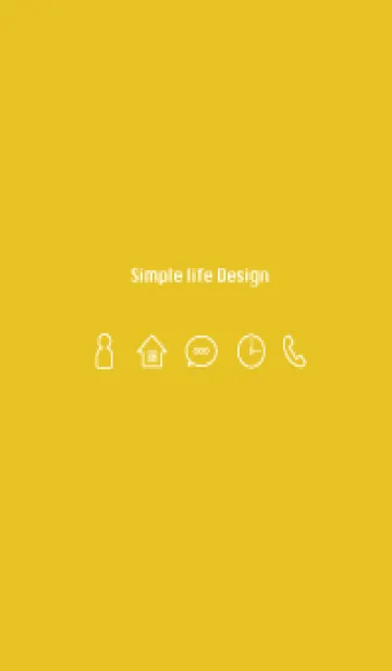 [LINE着せ替え] Simple life design -toumorokoshi-の画像1