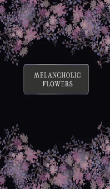 [LINE着せ替え] Melancholic Flowers 35の画像1