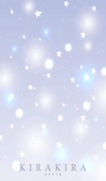 [LINE着せ替え] KIRAKIRA-STAR BLUEの画像1