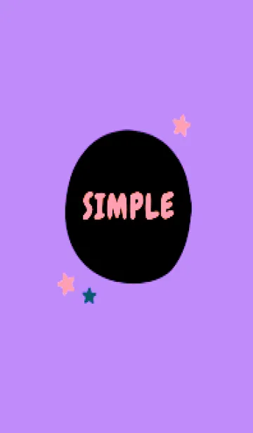 [LINE着せ替え] シンプル カラー スター 94の画像1