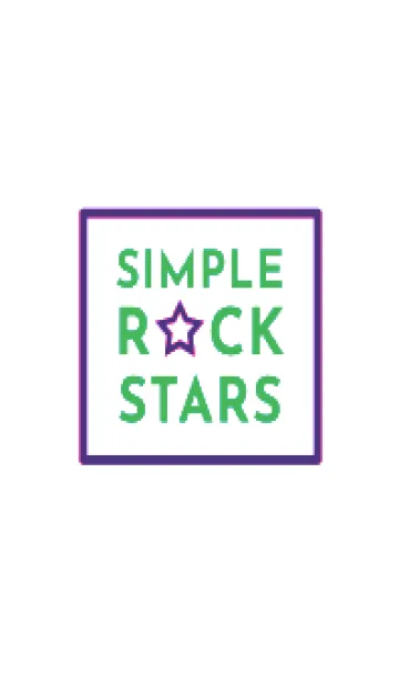 [LINE着せ替え] シンプル ロック スター 129の画像1