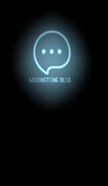 [LINE着せ替え] Moonstone Blue Neon Theme V4 (JP)の画像1