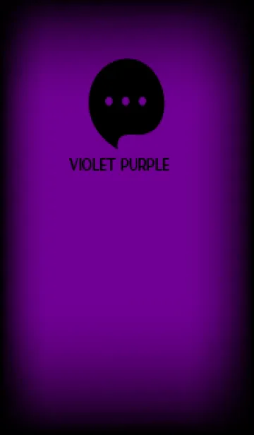 [LINE着せ替え] Black & Violet purple Theme V4 (JP)の画像1