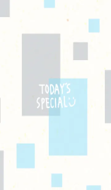 [LINE着せ替え] 2色の四角20の画像1