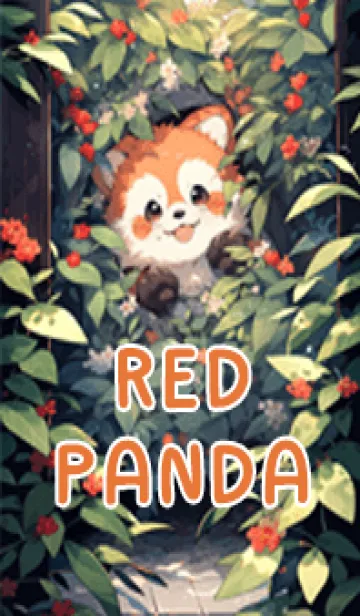 [LINE着せ替え] Rambunctious Red Pandasの画像1