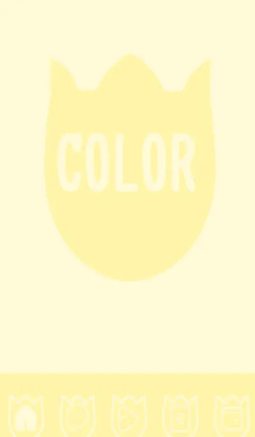 [LINE着せ替え] yellow color R35の画像1